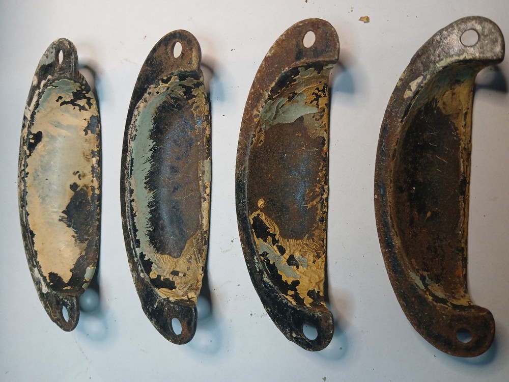 GLOBE WERNICKE COMMERCIAL DRAWER & BASE PULLS FOR THAT PERFECT RESTORATION!!!!