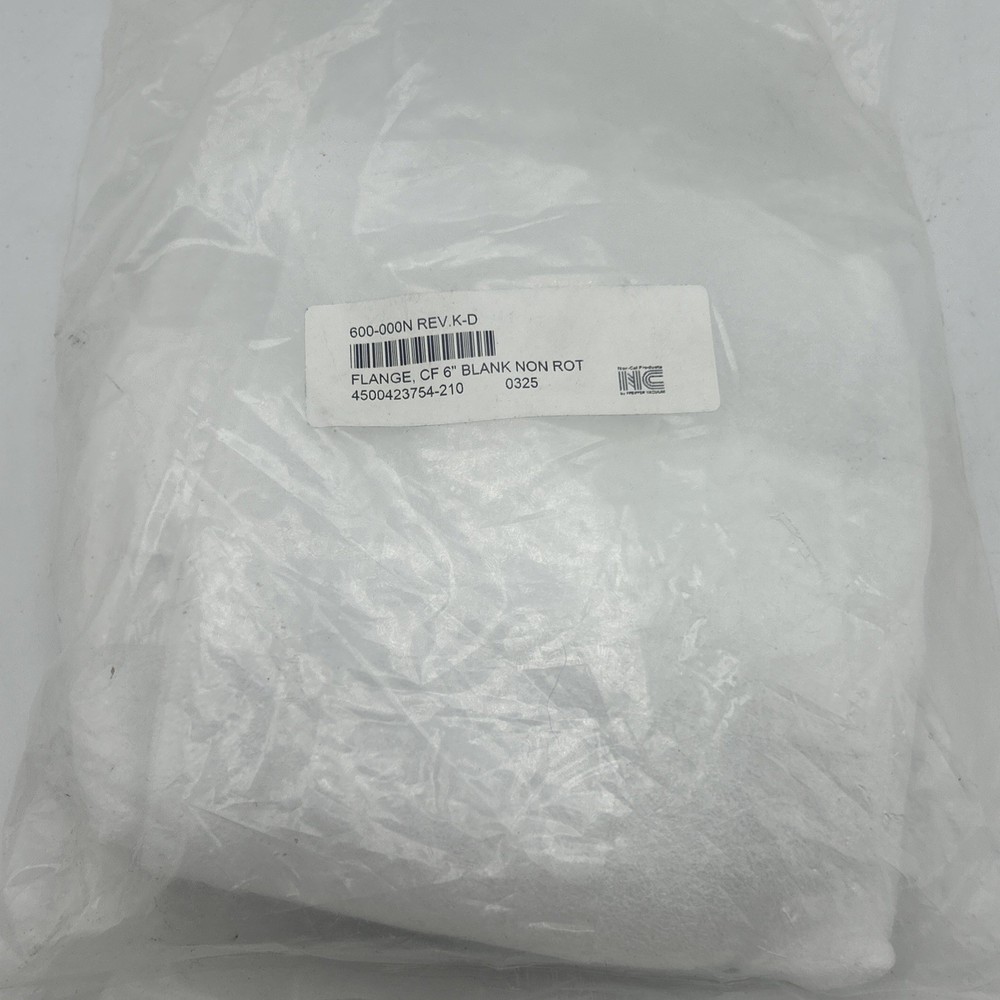 CF Blank Nonrotatable Flange 600-000N