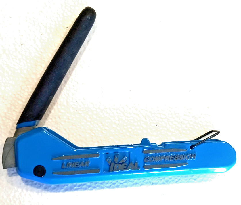 Ideal Linear Compression Tool with bonus Coax compression tool