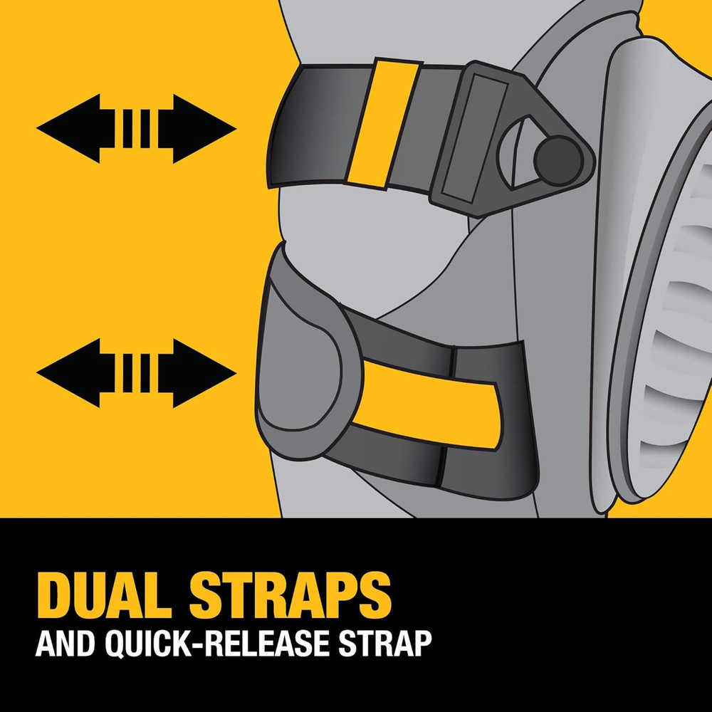 Non-Marring Knee Pads with Gel (DWST590015)