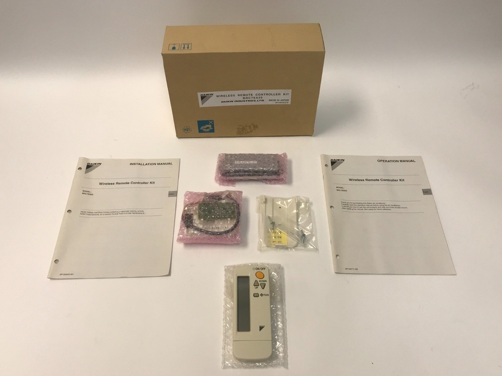 DAIKIN BRC7E830 WIRELESS REMOTE CONTROL KIT For Ceiling Cassette Units