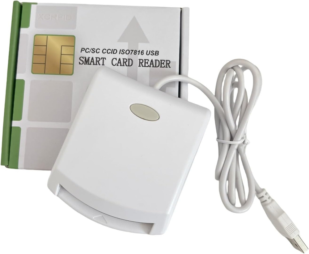 ISO7816 Contact EMV SIM Eid PC/SC USB CCID Smart IC Chip Card Reader Writer Prog