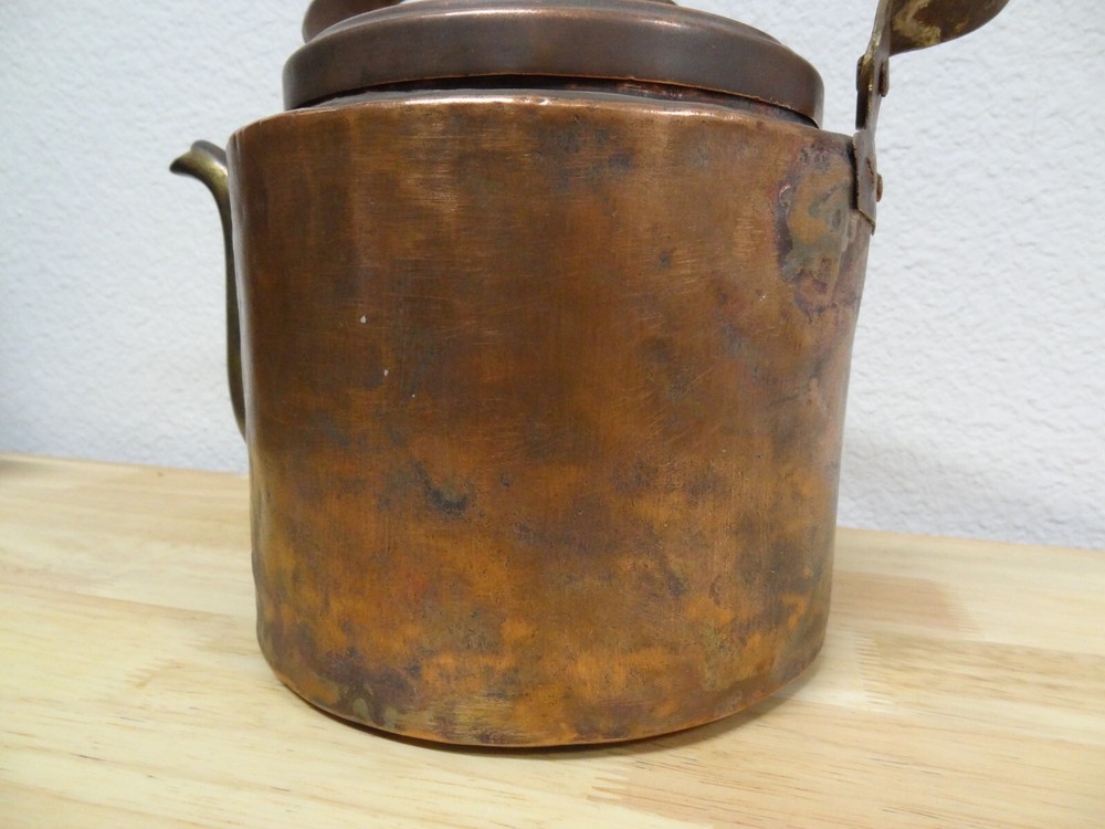 VINTAGE RUSSIAN COPPER POT KETTLE