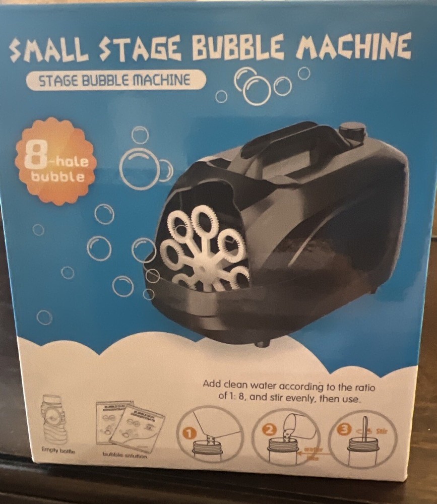 Small Stage Bubble Machine