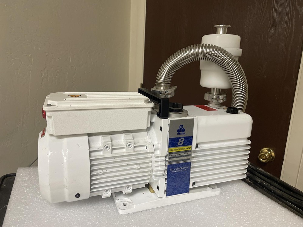 MTI VRD-8 DOUBLE-STAGE ROTARY VANE VACUUM PUMP