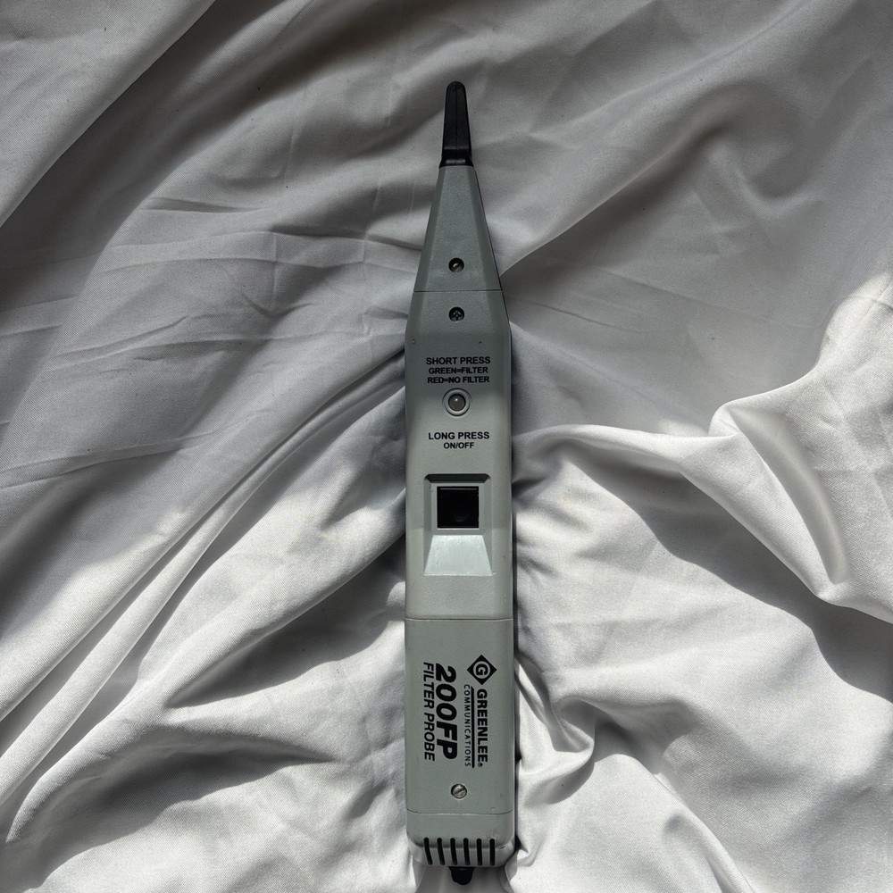 Greenlee 200FP Multi-Filter Tone Probe Used Tested Working