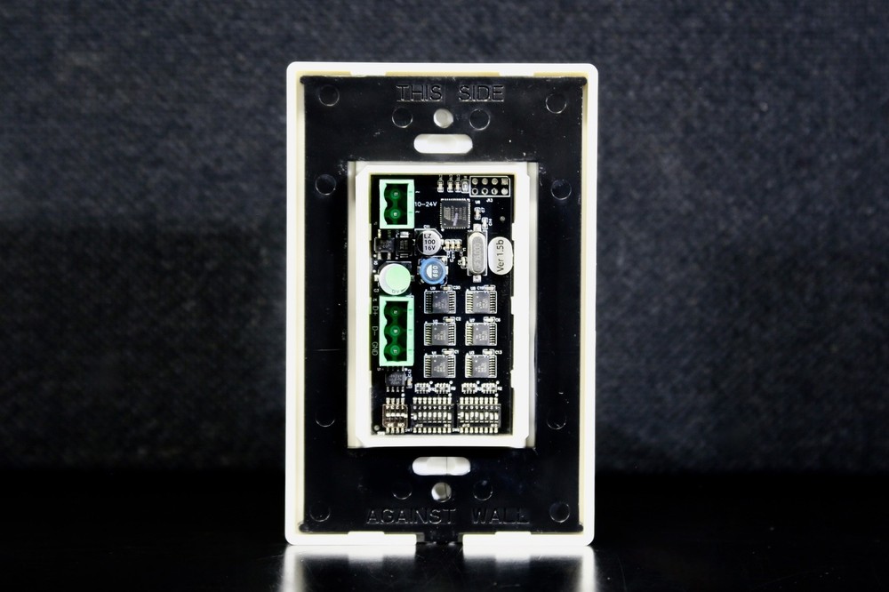 Interactive Technologies CueStation Ultra Preset Panel, 5-Wire, 2 Button, White