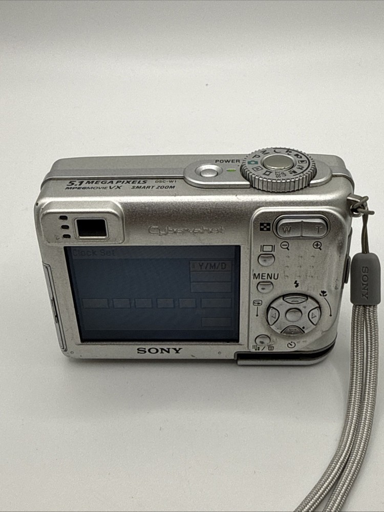 Sony Cyber-shot DSC-W1, CCD, Compact camera + 128MB MS *Please Read*