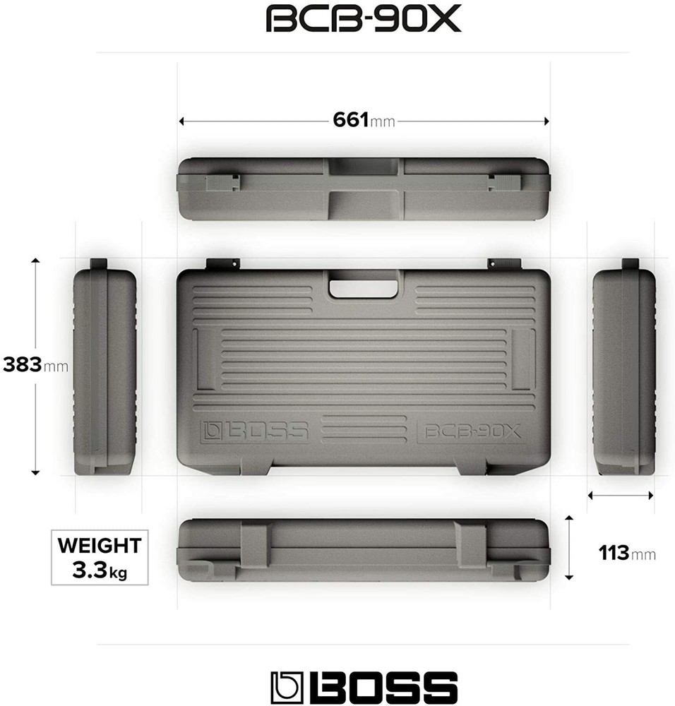 BOSS BCB-90X Pedal Board Effector Case