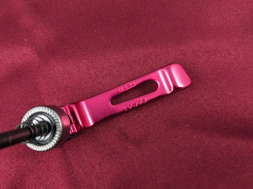 Unbranded REAR Quick Release Skewer 150mm Anodized Red Q31