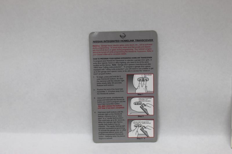 ALTIMA 2003 Owners Manual 2449747