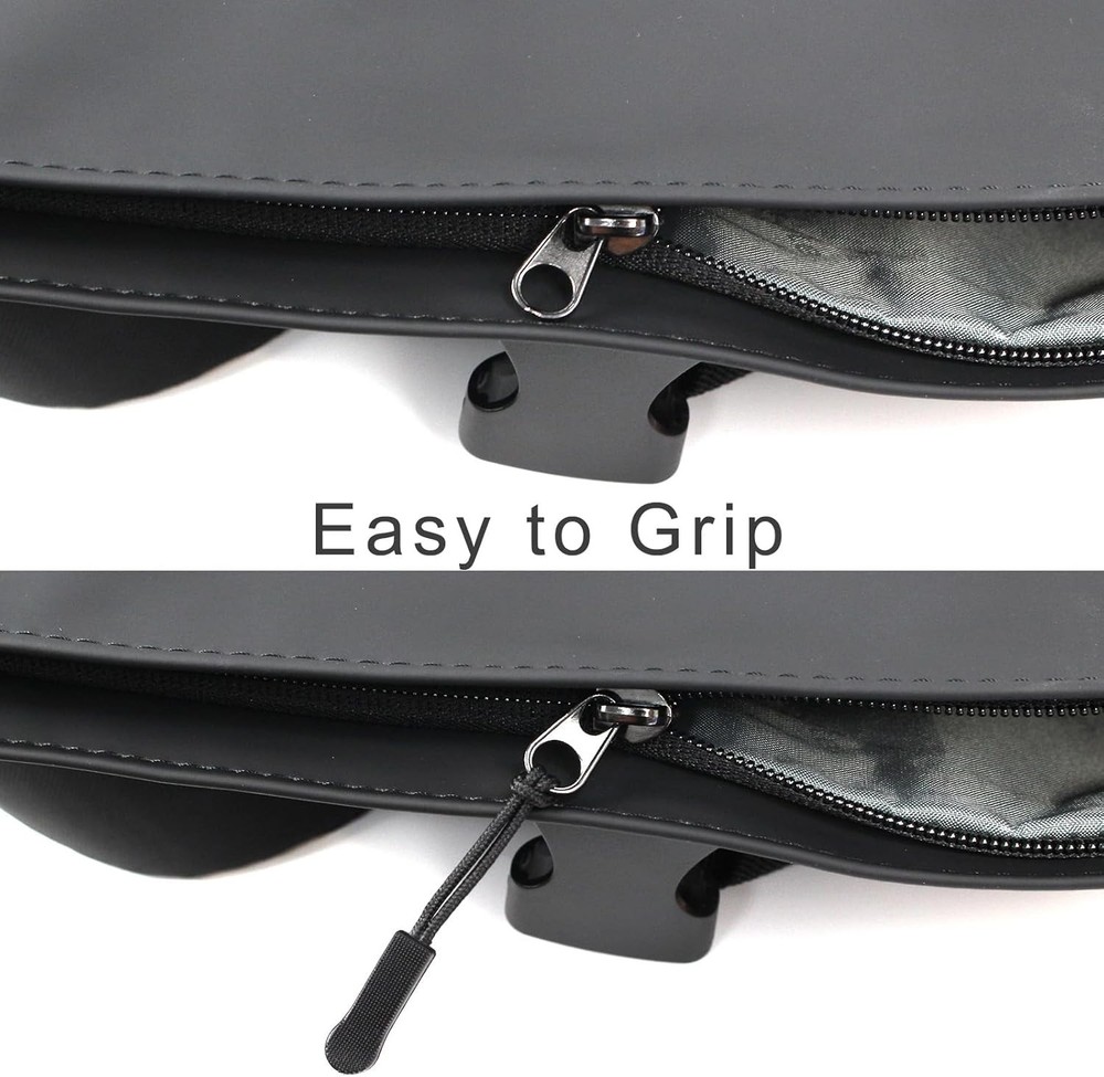 20PCS Zipper Pull - Pulls Replacement, Fluorescent Black