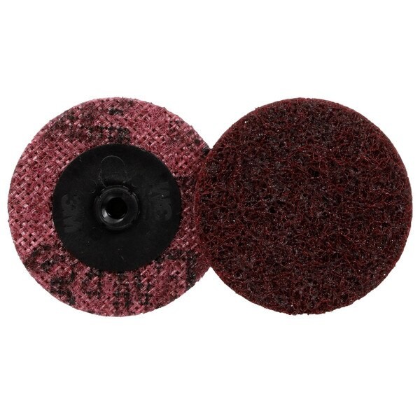 Scotch-Brite Roloc Surface Conditioning Disc, SC-DS, A/O Medium, TS, 2 in