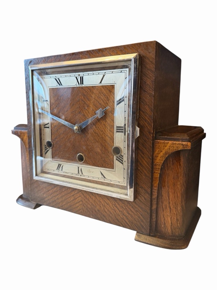 Fine Art Deco Westminster Mantle Clock - Working