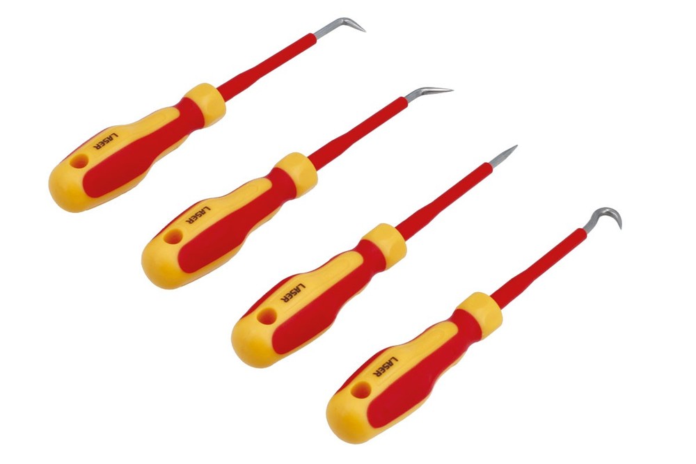 Laser Tools Insulated Mini Hook & Pick Set 4pc 8888