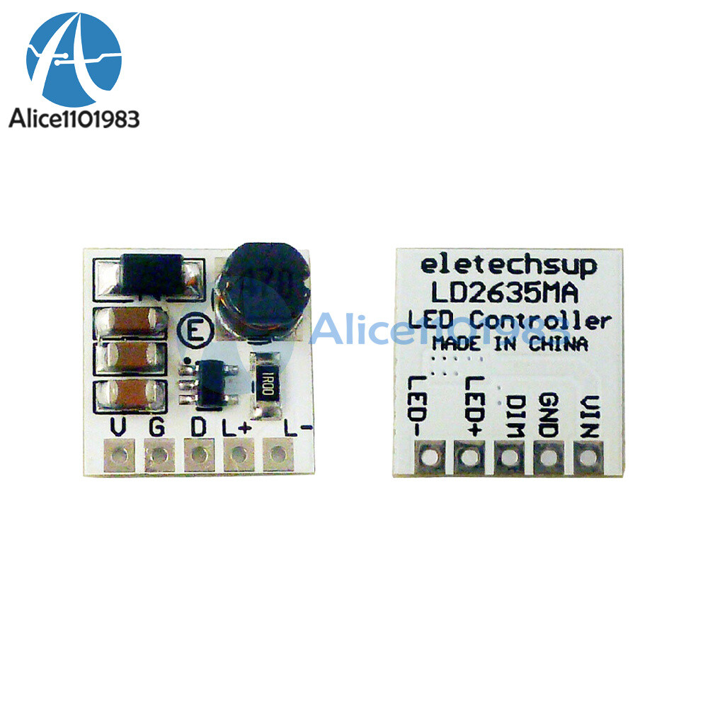 1/2/5/10PCS DC 5-27V Step-down LED Driver Module Adjustable PWM Controller DC-DC