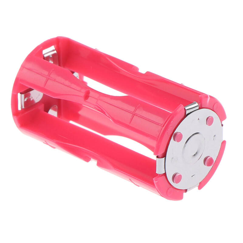 4 AAA to C Size Parallel Battery Convertor Adapter Holder Cases Box DC 1.5V
