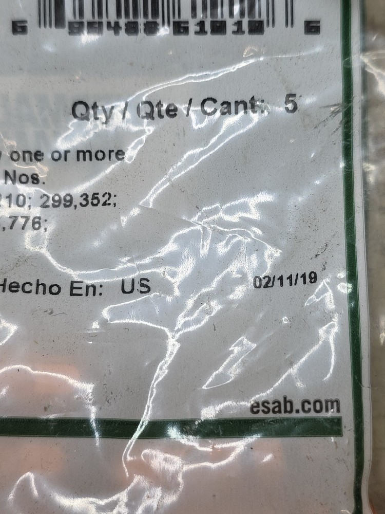 Thermal Dynamics 20-1010 Electrode 5 pack NEW IN PACKAGE