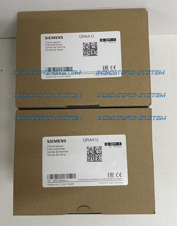 New Siemens QRA4.U flame detector