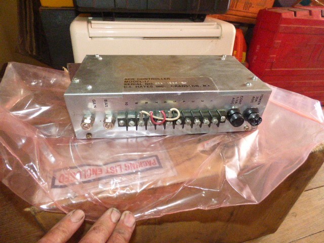 SCR Power Controller MODEL ONE CI HAYES INC