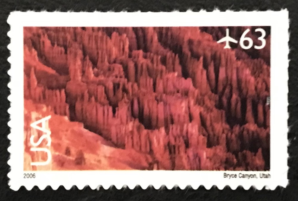 2006 Scott #C139, 63¢, AIRMAIL - BRYCE CANYON - Single - MINT NH -
