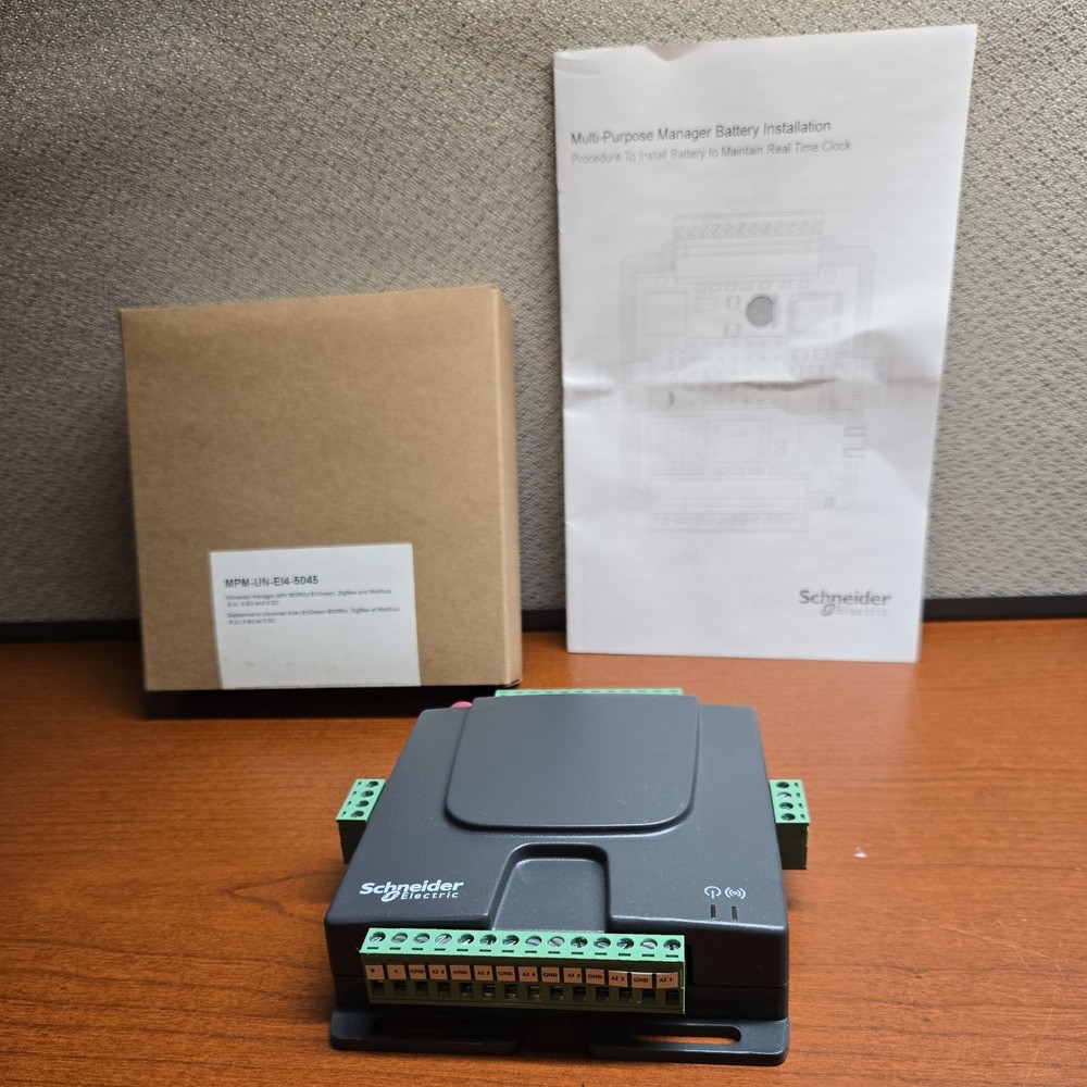 ✅ SCHNEIDER ELECTRIC MPM-UN-EI4-5045 Multi-Purpose Manager MPM-spare Battery