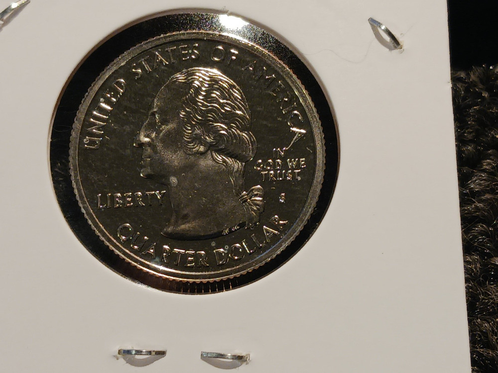 2002-S & 2009-S State proof Quarter clad