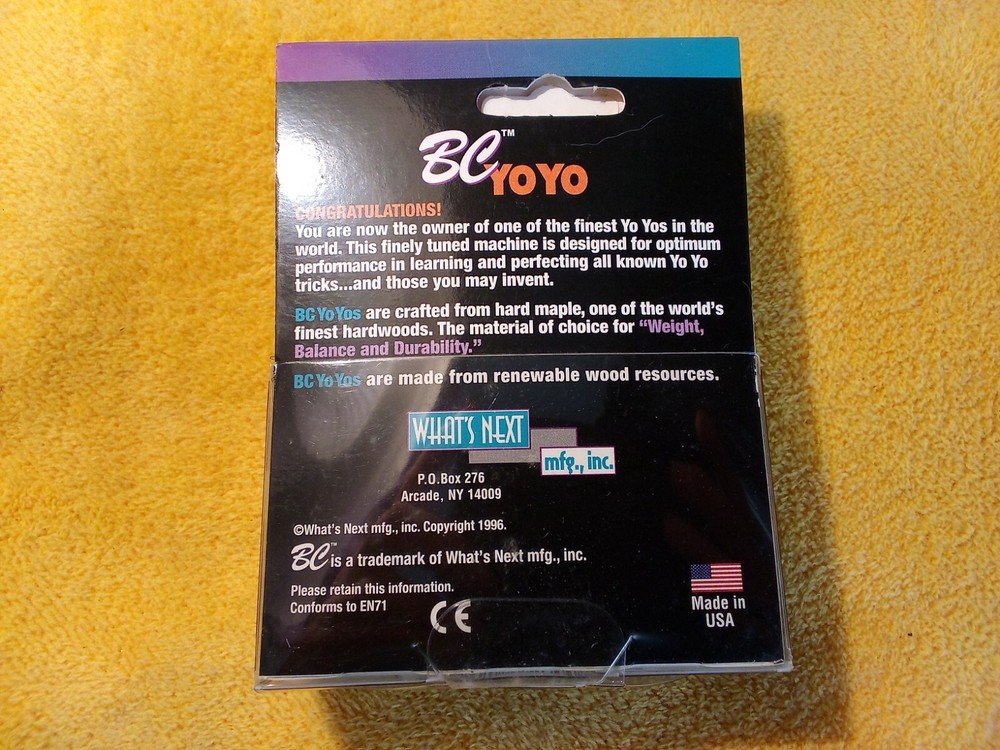 Rare Vintage BC Yoyo