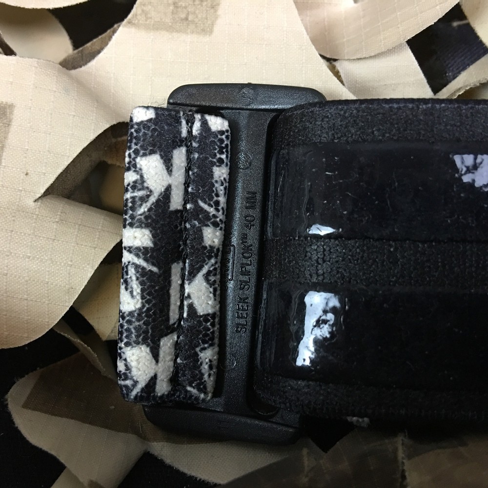 NEW KM Paintball Universal Mask Goggle Strap - 09 Da Strap Black White