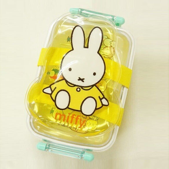 Skater Miffy Shaped Ice Pack With Devil Felt Drawstring For Lunch Box Freshness