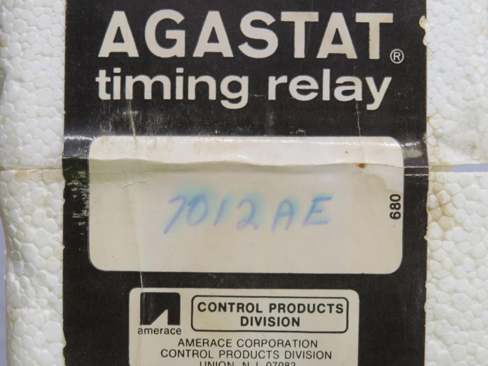 AGASTAT 7012AE TIME DELAY RELAY T228546