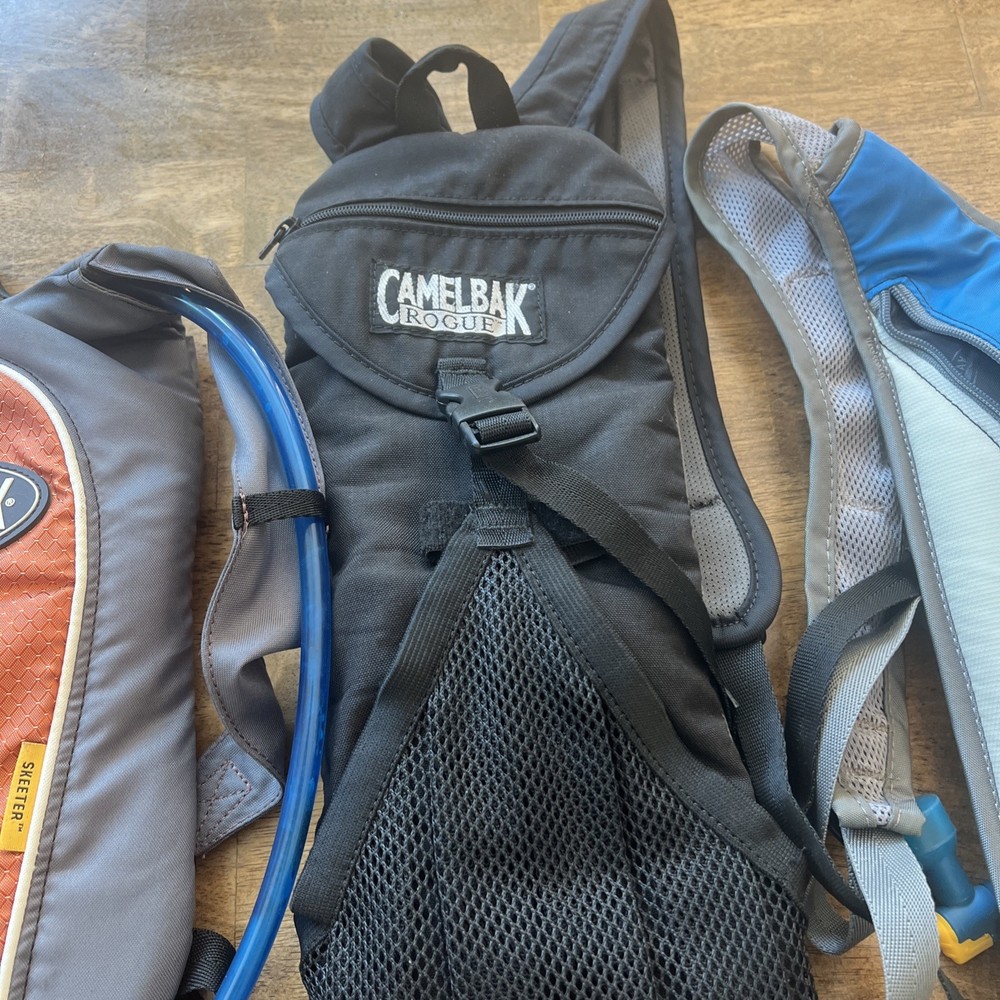 CamelBack 3 PC SET - Hydrobak + Skeeter + Rogue W/ BLADDERS - EXCELLENT