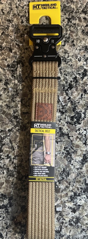 Highland Tactical HT Tactical Belt - Desert