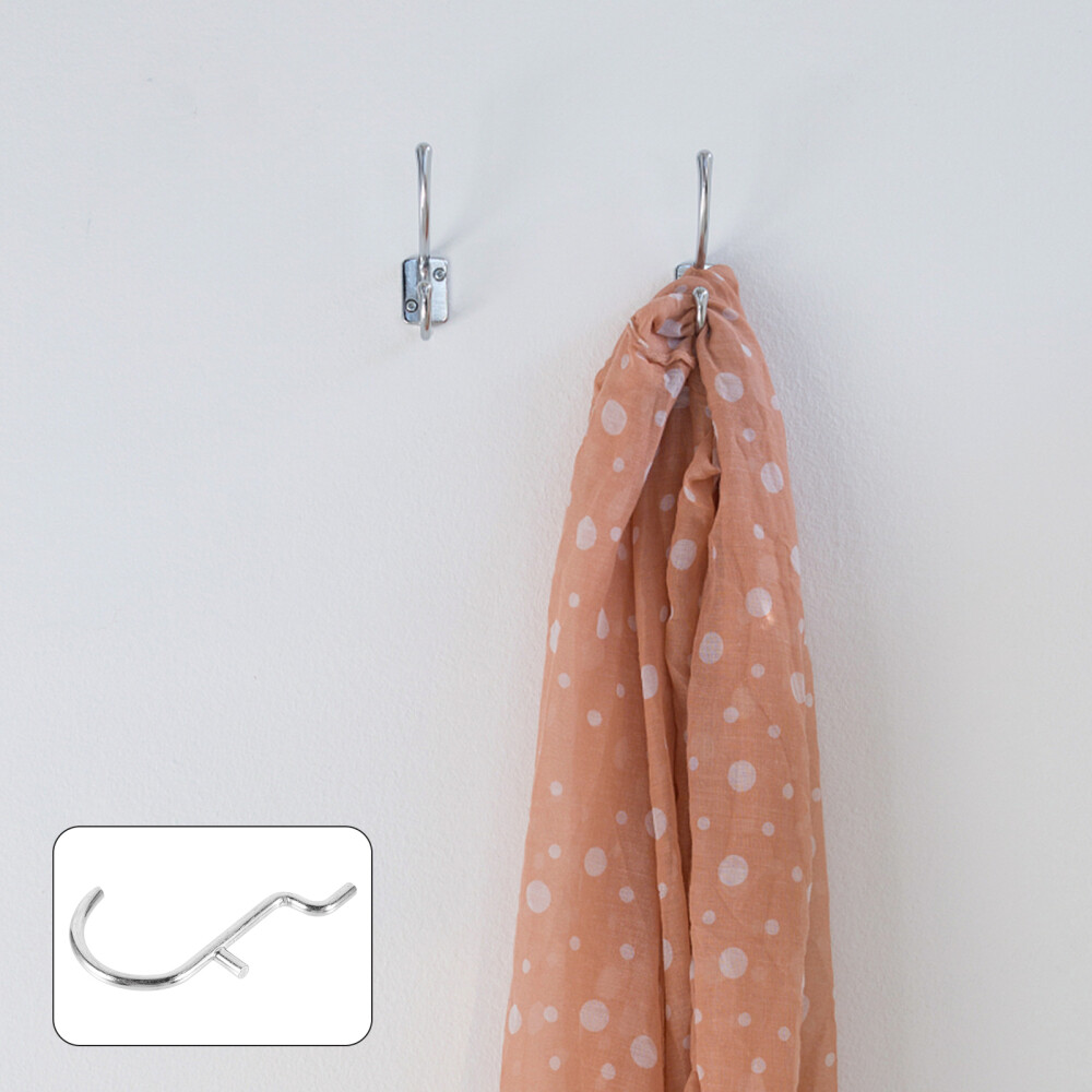 5 Pcs Pegboard Hangers Shaped Wall Hooks for Hanging Heavy Duty