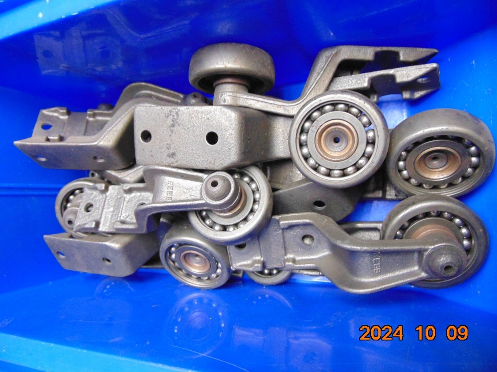 (1) WEBB TROLLEY BRACKET CONVEYOR