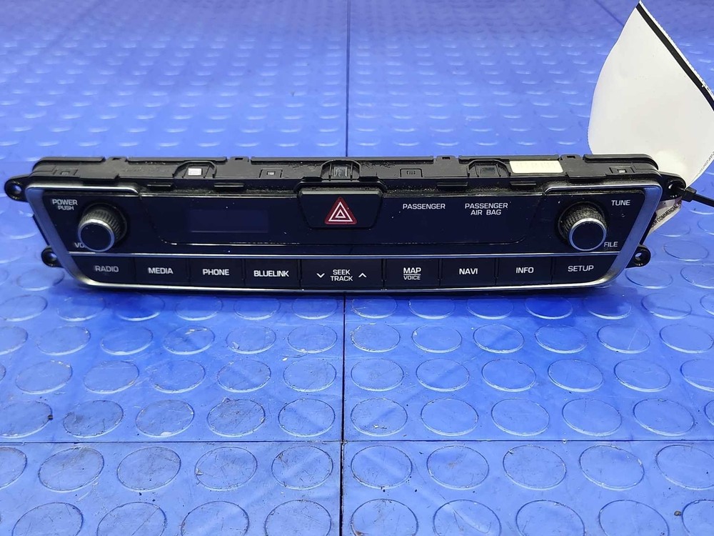 2016-2017 Hyundai Sonata Hybrid Clock Display Control Panel Assembly OEM