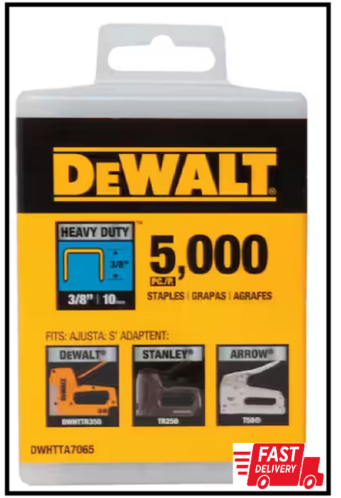 3/8 in. Heavy Duty Staples | 5000 per Box