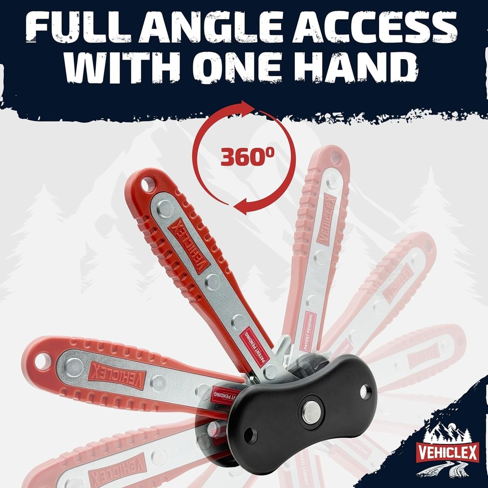 Heavy-Duty Brake Caliper Compression Tool with Ergonomic Handle for Safe Repairs