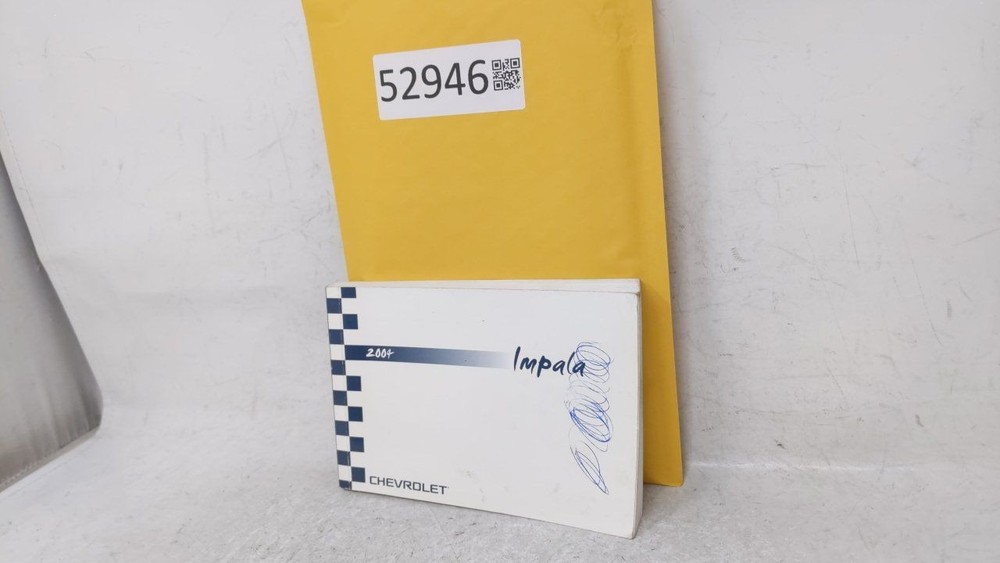 2004 Chevrolet Impala Owners Manual UO2GR
