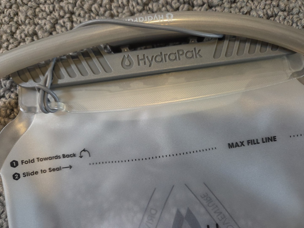 Nathan Hydration Bladder 2L, Clear New