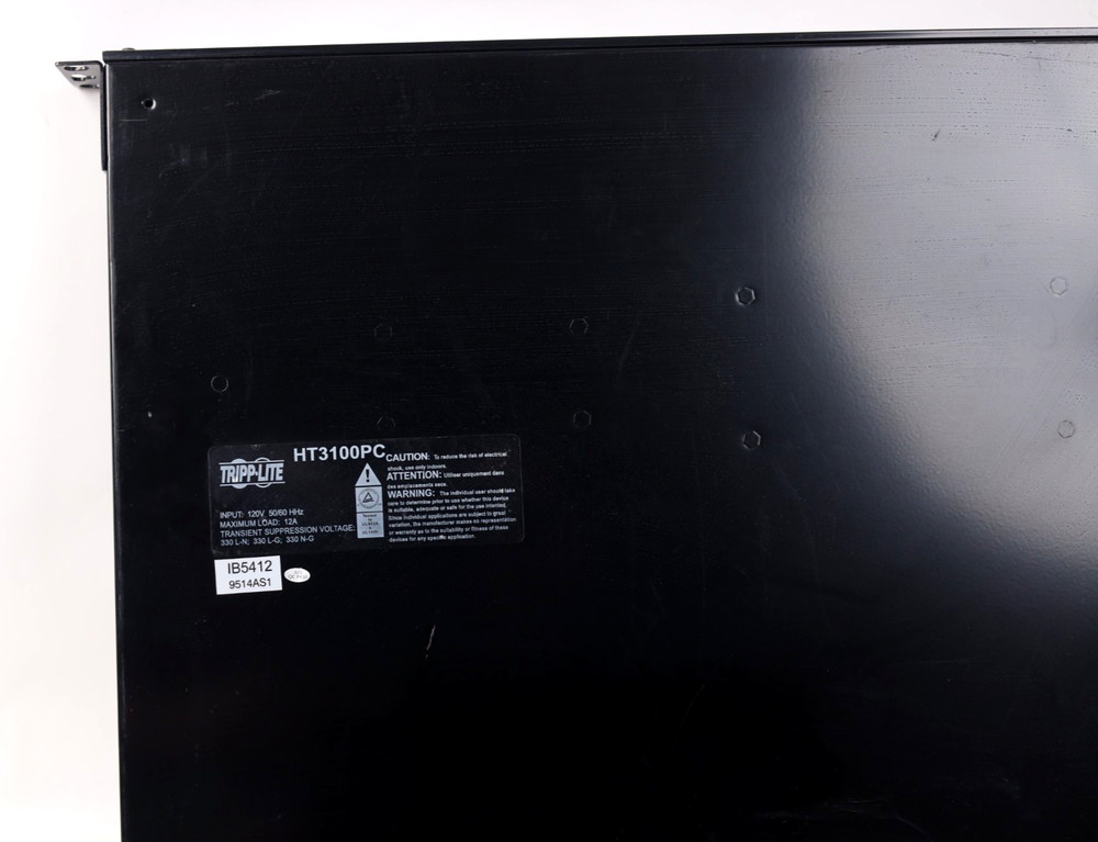 TrippLite HT3100PC Isobar Rackmount/ Console Power Conditioning Center u812