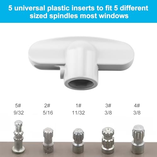 H 3892 Window Crank Handle Operator Handle for Andersen Crank Handle, 3/8" T