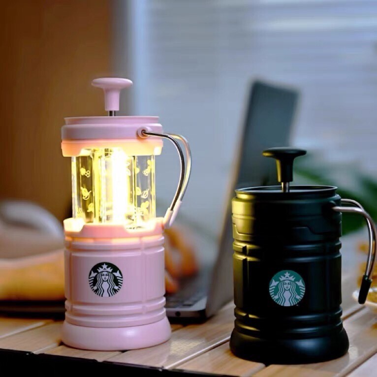 New 2023 China Starbucks Spring Outing Stretchable Camping Light