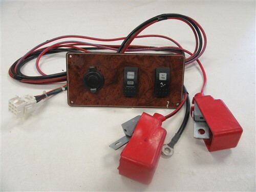 MARINCO TROLLING MOTOR PLUG & SWITCH PANEL WITH HARNESS MARINE BOAT