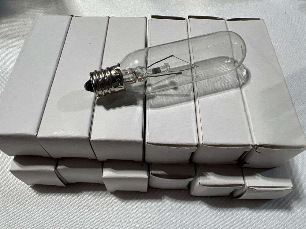 Himalayan Salt Lamp Bulbs, 25 Watt Original Replacement Long Lasting 12 Pack