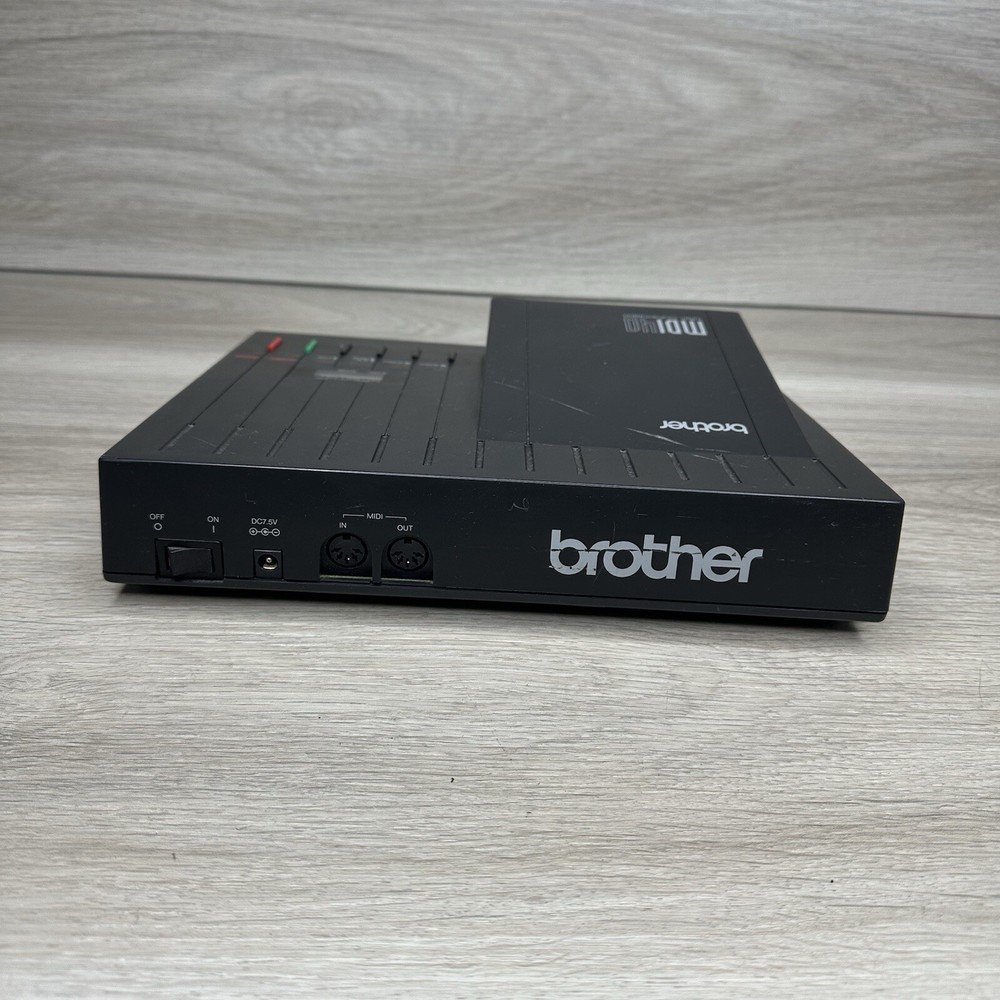 VTG Brother MDI-40 Disk Composer Multi Channel Sequencer MIDI Untested As Is