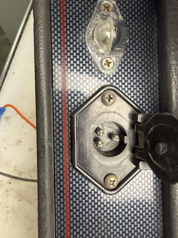 Front Flush Mount Trolling Motor Control Panel