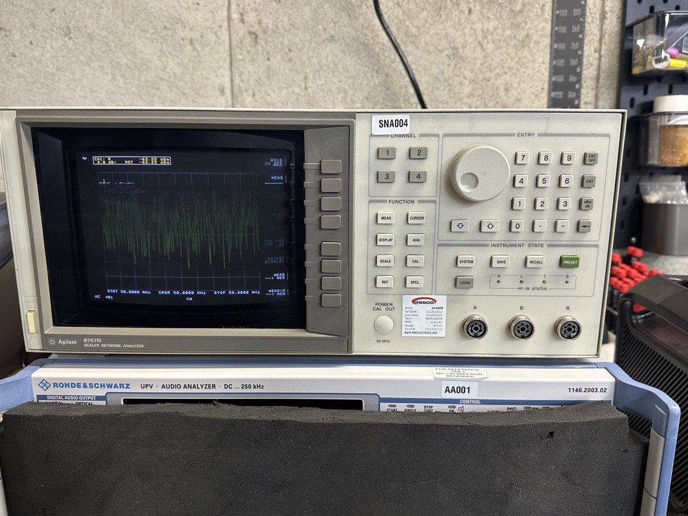 Agilent 8757D Scalar Network Analyzer, No options