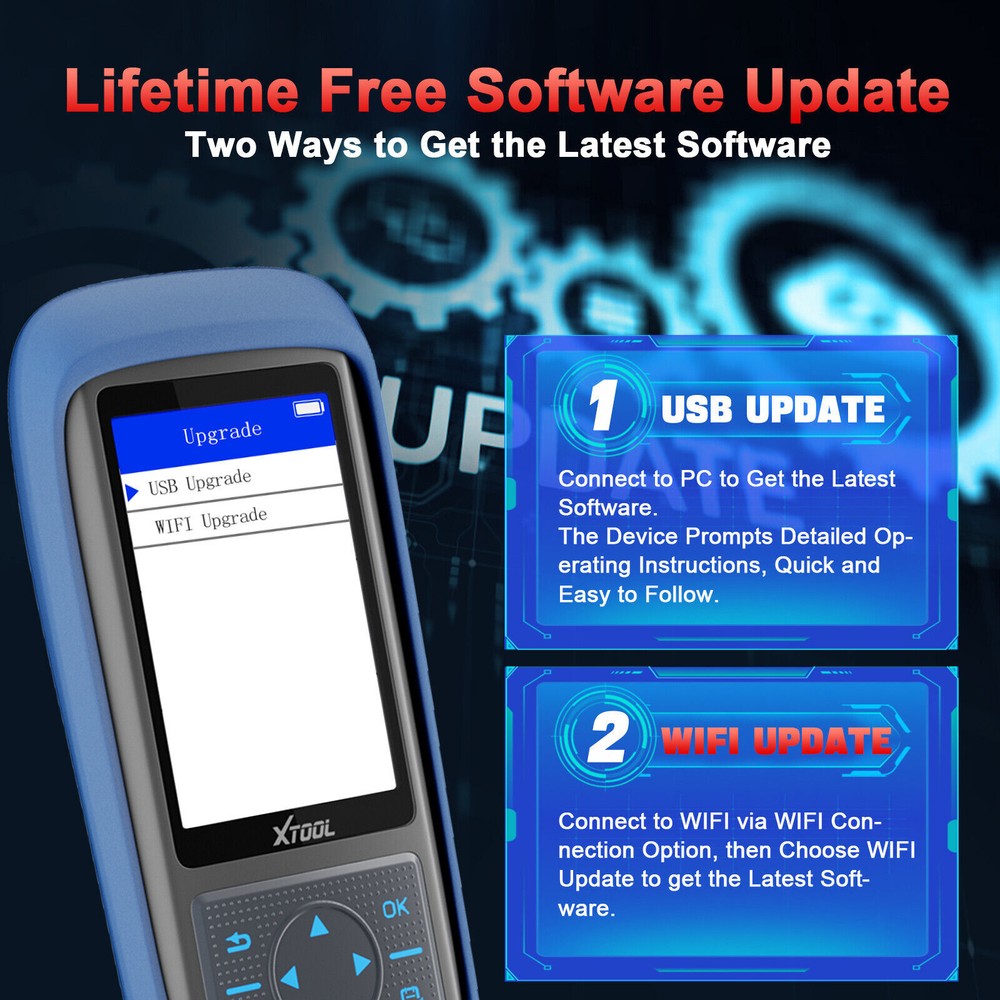 XTOOL TP150 TPMS Programmer Tire Pressure Sensor Relearn Reset Activate Tool