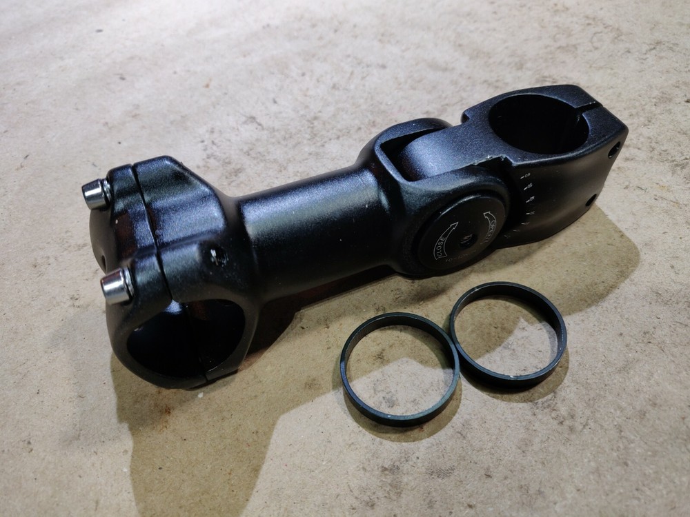 Adjustable Bicycle Stem, 0 - 60 degree, Free Shipping